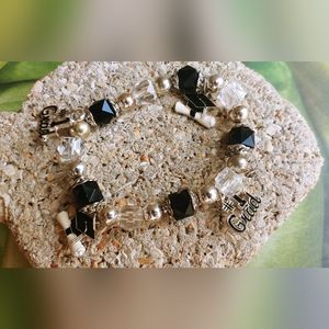 Graduation Beaded Bracelet